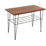 Table d'appoint "Stringbord" en teck, Suède, 1950