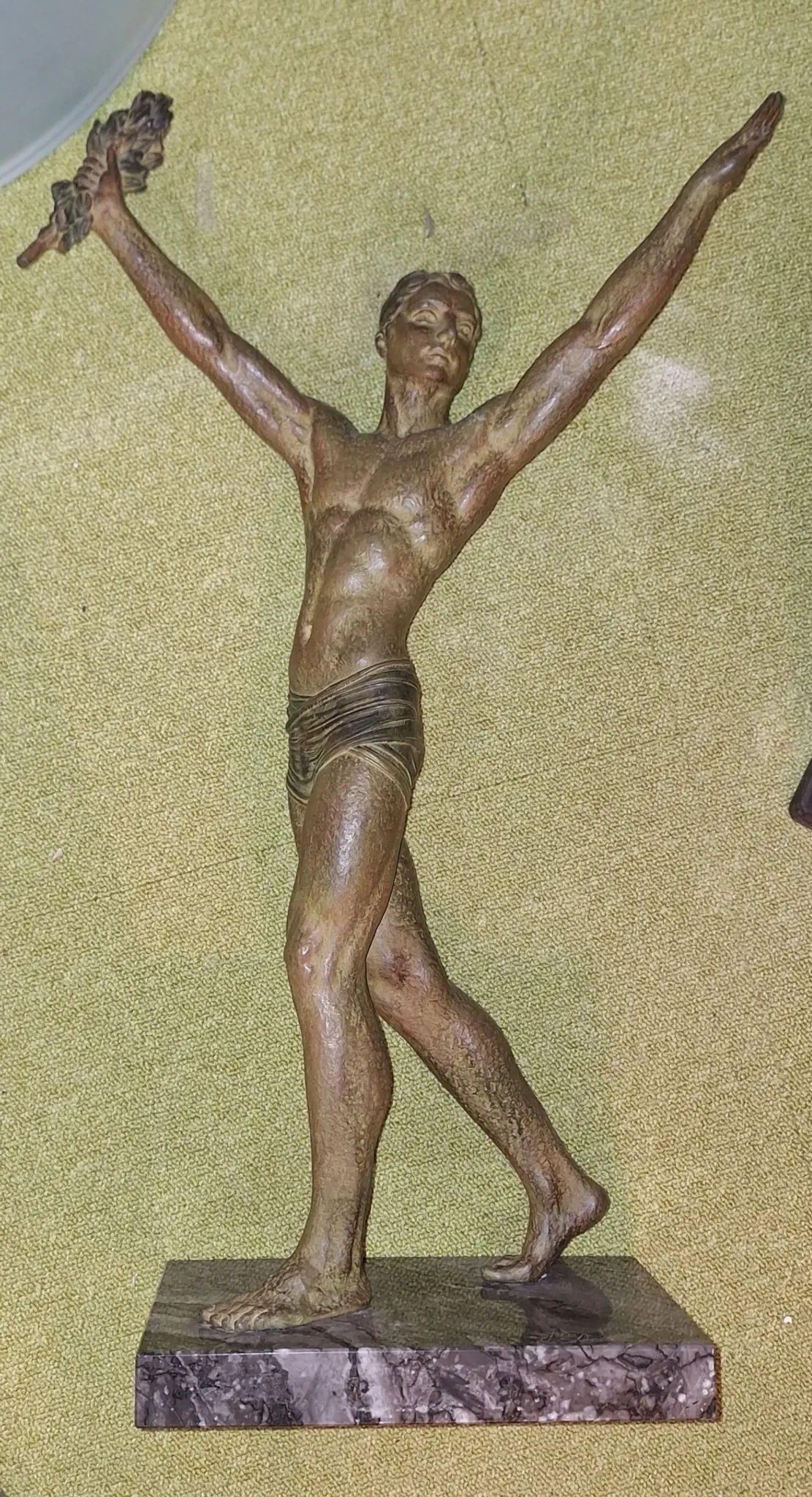 Art Deco statue "The Victory"