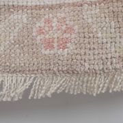 Vintage Taupe Pastel Turkish Karapinar Rug 4'10'' x 8'1''