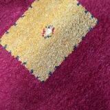 Tapis Gabbeh persan vintage en laine fait main – 143 x 202 cm - 1C1037