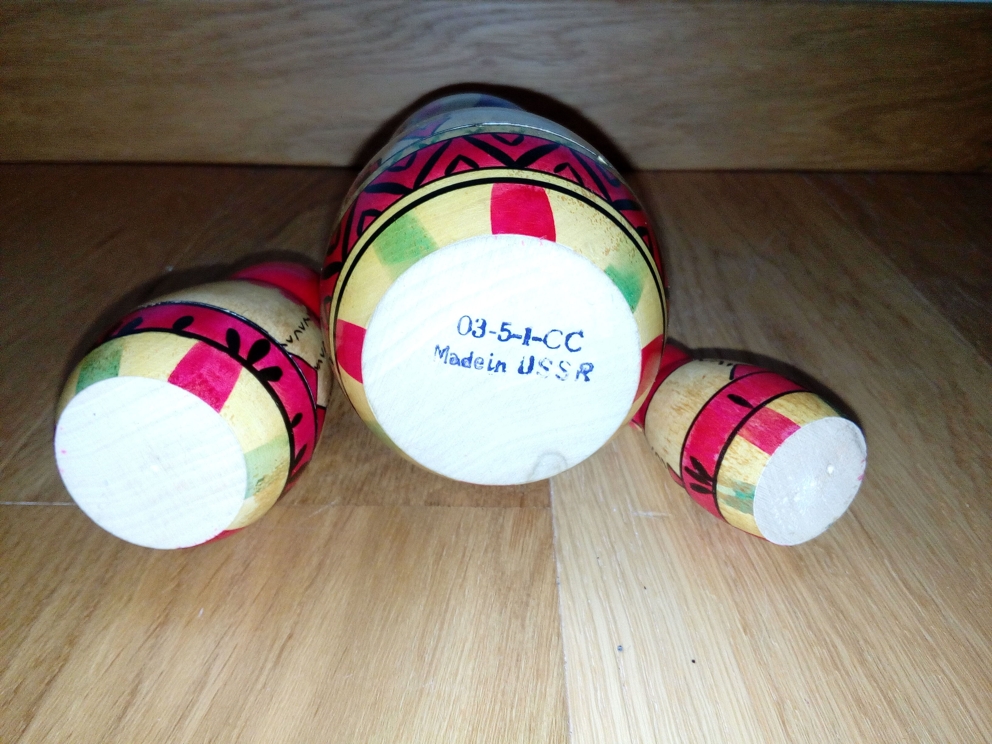 Russian dolls gigognes matriochka