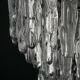 Murano glass chandelier attributed to J. Kalmar, Austria, 1960s.