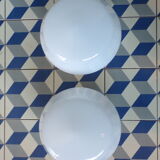 Pair of art deco ceiling lights