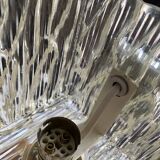 Pair of vintage plexi cube wall lights