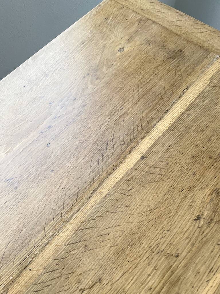 Oak farm table 220 cm