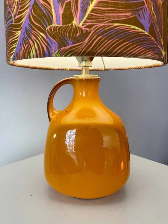 Count Ortenburg - 1970s - Upcycling to battery table lamp