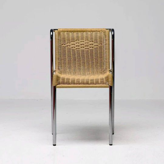 Chaise chromée