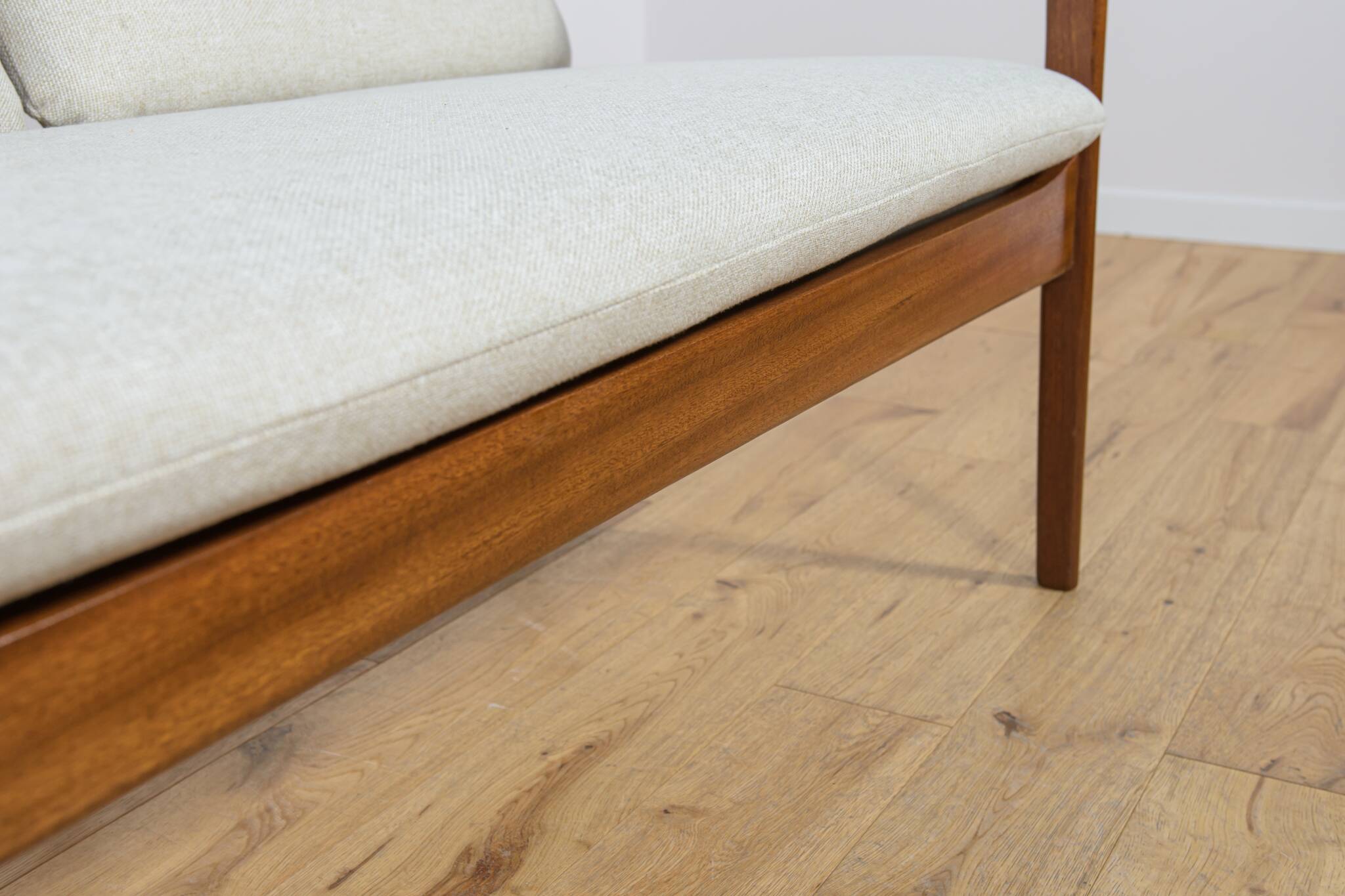 Mid Century Three-seater Sofa Model PJ112  by Ole Wanscher for Poul Jeppesens, Denmark, 1960s