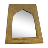 Brass mirror