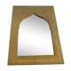 Brass mirror