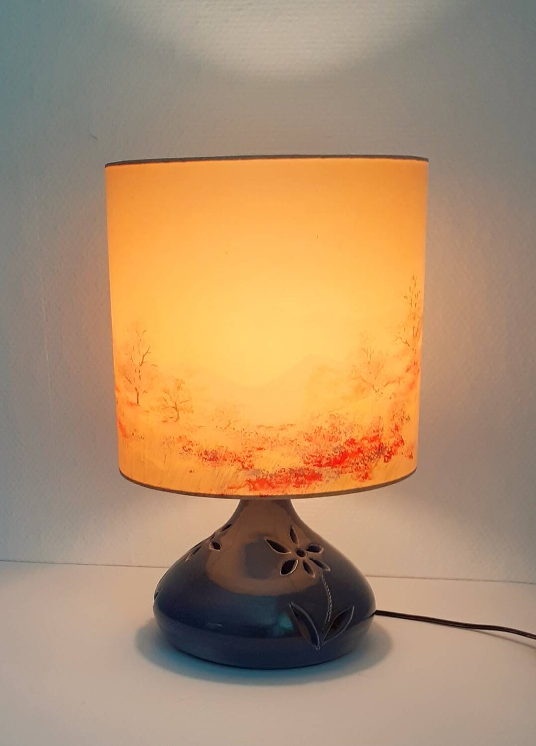 Vintage ceramic lamp