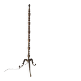 Large brass lamp base