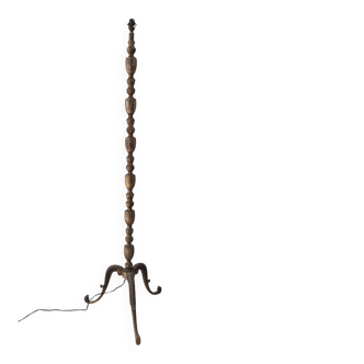 Large brass lamp base