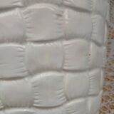 Antique Barbotine Vase