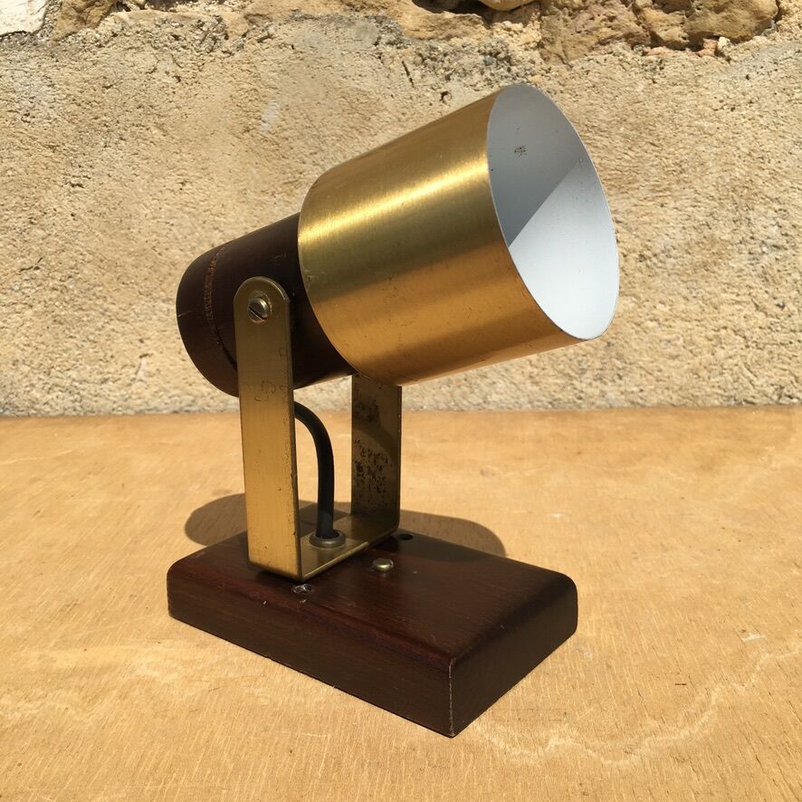 Spot wood and gold metal "resistex"