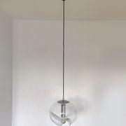Pendant lamp "futura" by peill and putzler germany 1960s