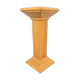 Vintage Rattan Pedestal from Vivai del Sud, 1980s