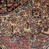 Antique Persian carpet Sarouk Farahan handmade 122cmx192cm 1900s, 1B793