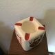 Advertising ashtray Cognac Aigle Rouge