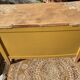 curry mandala shell toy chest / entryway bench