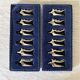 Vintage deer head knife holders