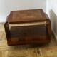 1930s Art Deco side table in marquetry walnut