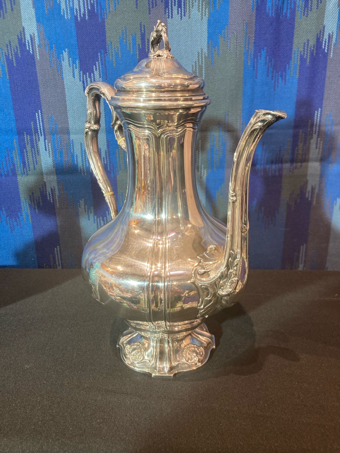 Large Silver Coffee Pot