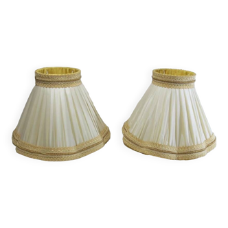 Pair of Napoleon III lampshades