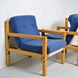 4 Flototto armchairs 1970