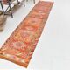 Tapis de couloir turc orange beige 80x369 cm SK 23759