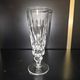 12 Saint-Louis Guernesey model champagne flutes in cut crystal
