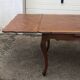 French provincial dining table, Louis XV style