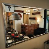 Vintage rectangular mirror 70s