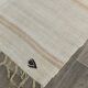 Beige & Black Striped Vintage Kilim Rug, 170x256 Cm