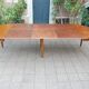 Napoleon III table in fine walnut from the late 19th century.