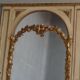 mirror carved wood painted gold st Louis XVI 116x153cm