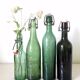 4 bouteilles Brasserie verre vert