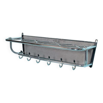 Porte-manteau minimaliste en métal des années 70