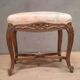 Pouf de style Louis XV  rocaille