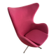 "The Egg" armchair by Arne Jacobsen, published by Fritz Hansen.