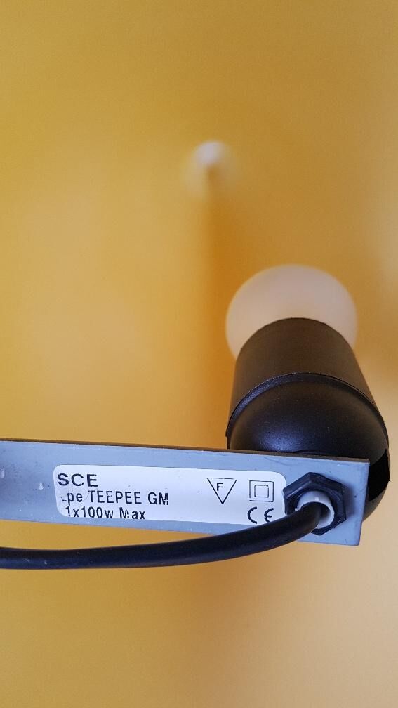 Large glass bulb shape cone model teepee Edition SCE