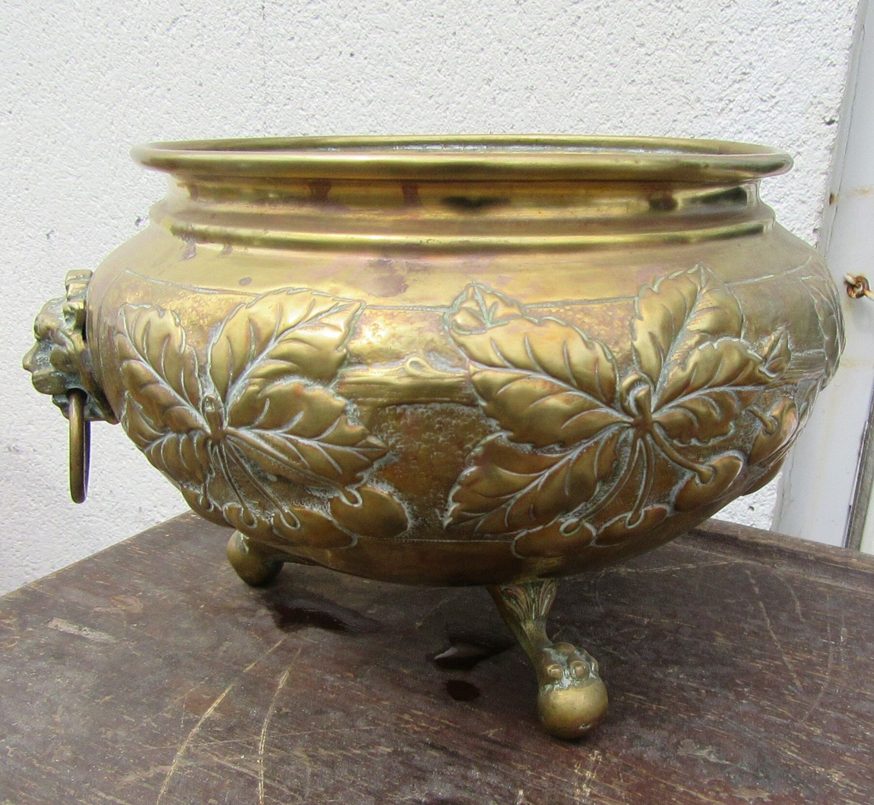 Jardinière laiton