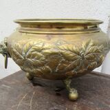 Brass planter