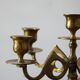 Vintage Swedish Brass Candleholder from Scandia Massing, 1950s