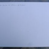 Original drawing in black chalk by Jean Villette (1913-2005)