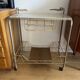 Vintage Rolling Dessert Trolley (Vinyl Record Player Furniture)