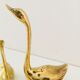 Vintage brass swan lot