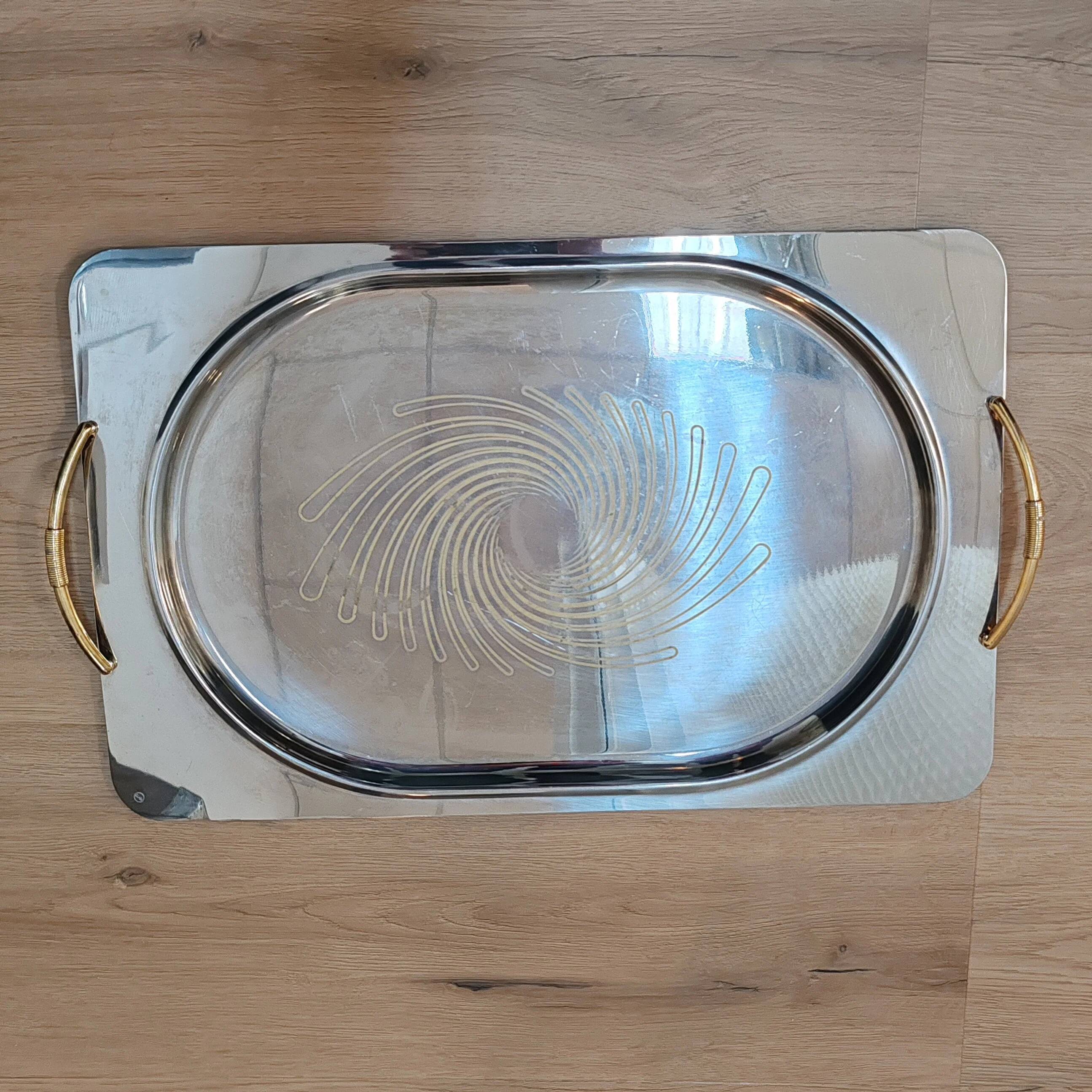 Stainless steel tray