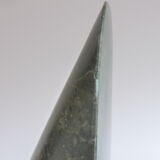 Serpentine marble bookends 1970's