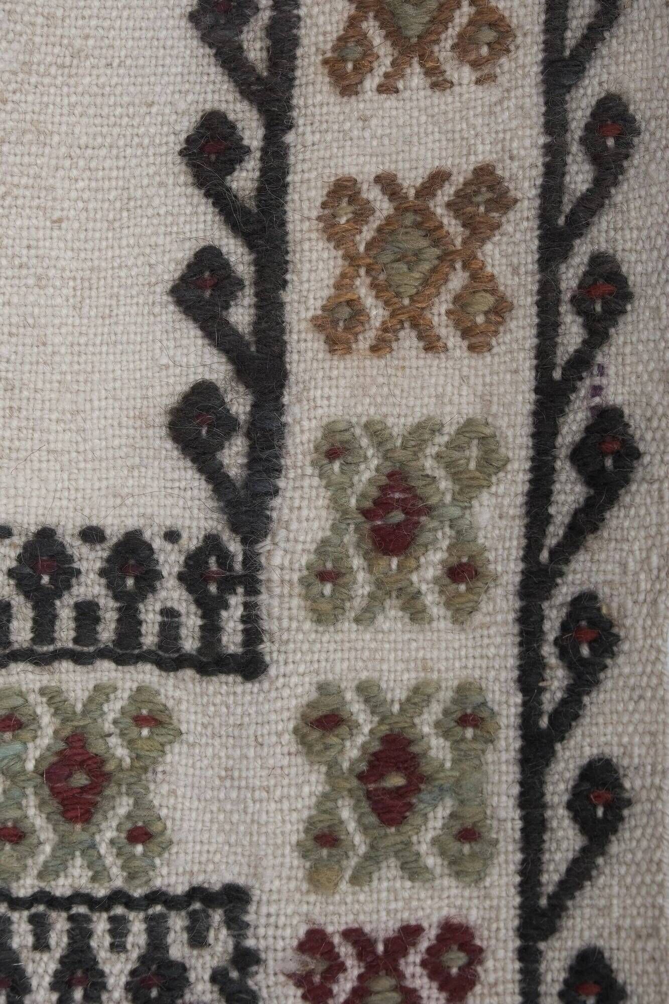 Vintage Turkish kilim, handwoven, 149x208 cm.